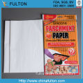 Silicone baking paper sheets in OPP bag